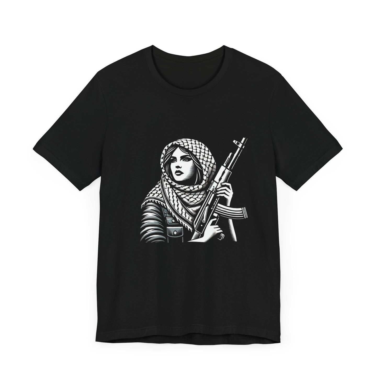 Palestinian Resistance Freedom Fighter Free Palestine Gaza Mens Womens Unisex