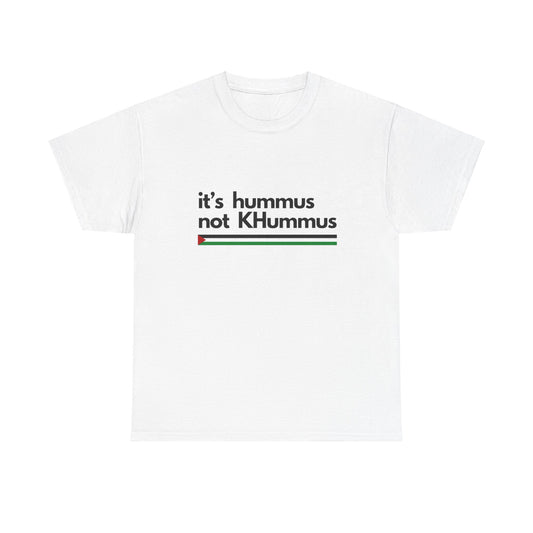 hummus not Khummus t shirt Free Palestine Gaza Funny shirt Men Women Unisex